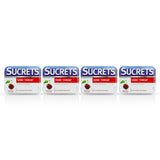 Pastilles Sucrets cerise sauvage dans une boîte; pack 4, pratique pour usage ponctuel.