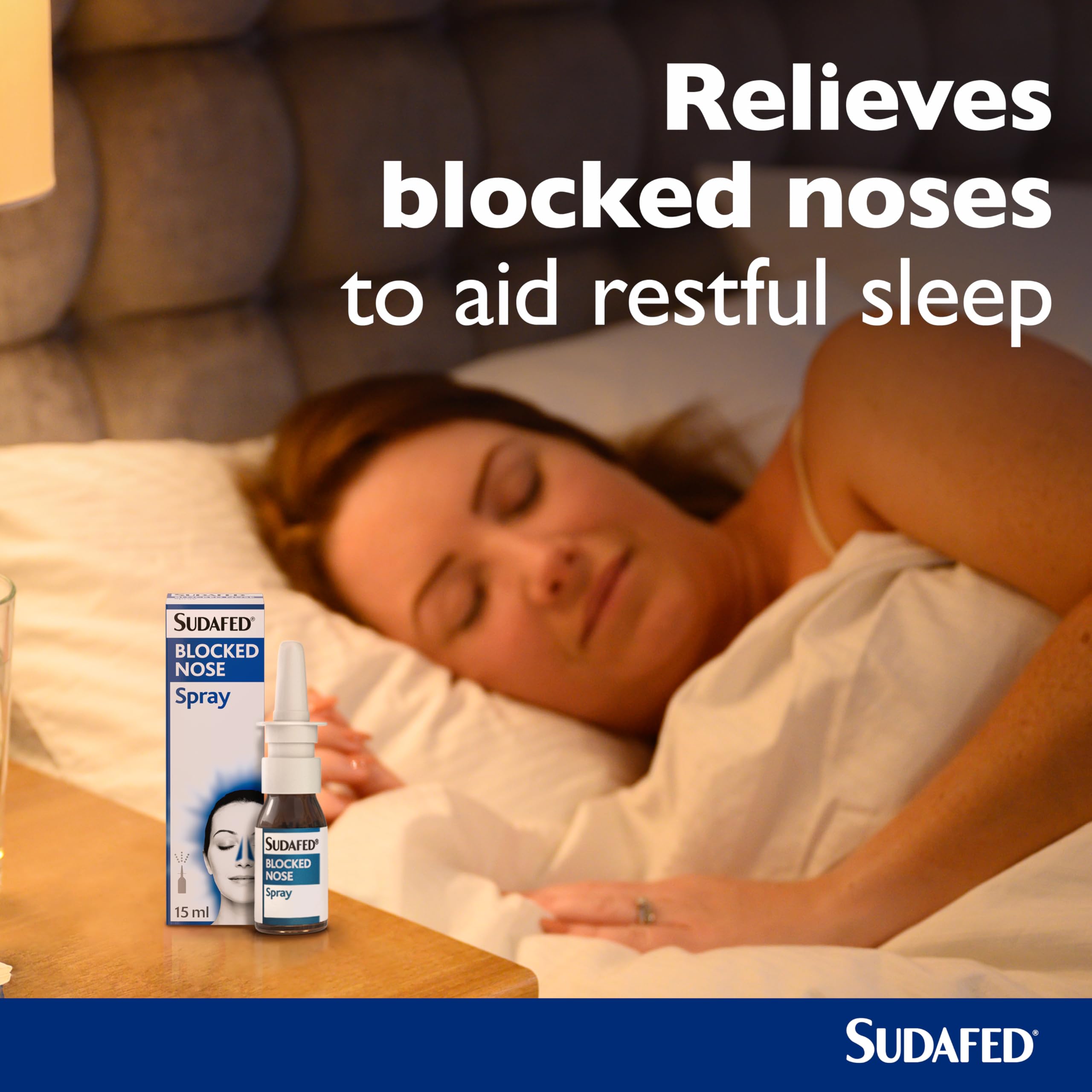 Sudafed spray nasal, guide d’utilisation pour une administration nasale.