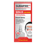 Sudafed Sinus Severe, format nasal prêt à l’emploi pour le quotidien.