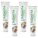 Sudanta dentifrice herbal – Emballage élégant pour la routine quotidienne.