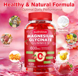 Étiquette sudrolove gummies, informations claires pour l’utilisation quotidienne.