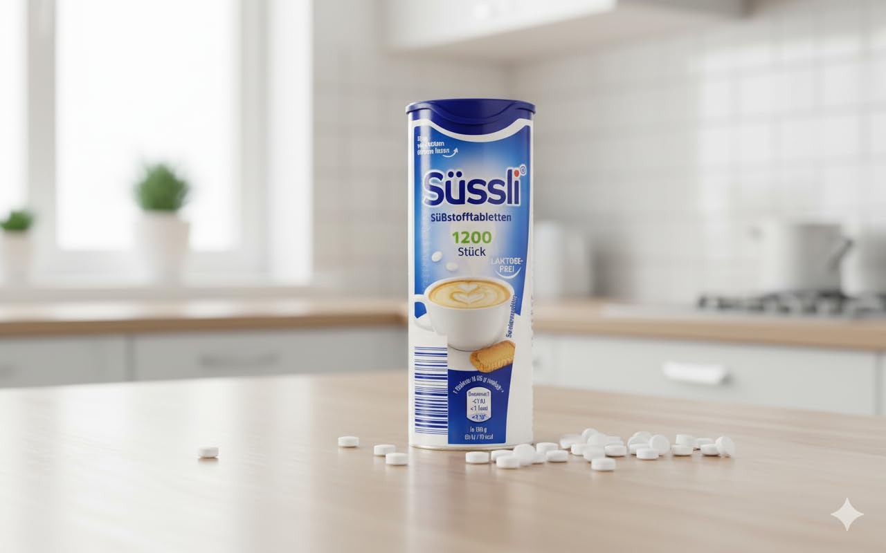 Grand paquet Suessli 1200 tablettes pour usage quotidien économique.