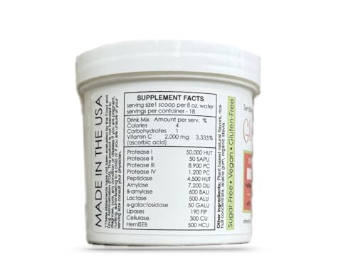 Sufficient-C Glutenizer Force Plus Kiwi-Fraise, bouteille élégante et étiquette informative, usage quotidien pratique.
