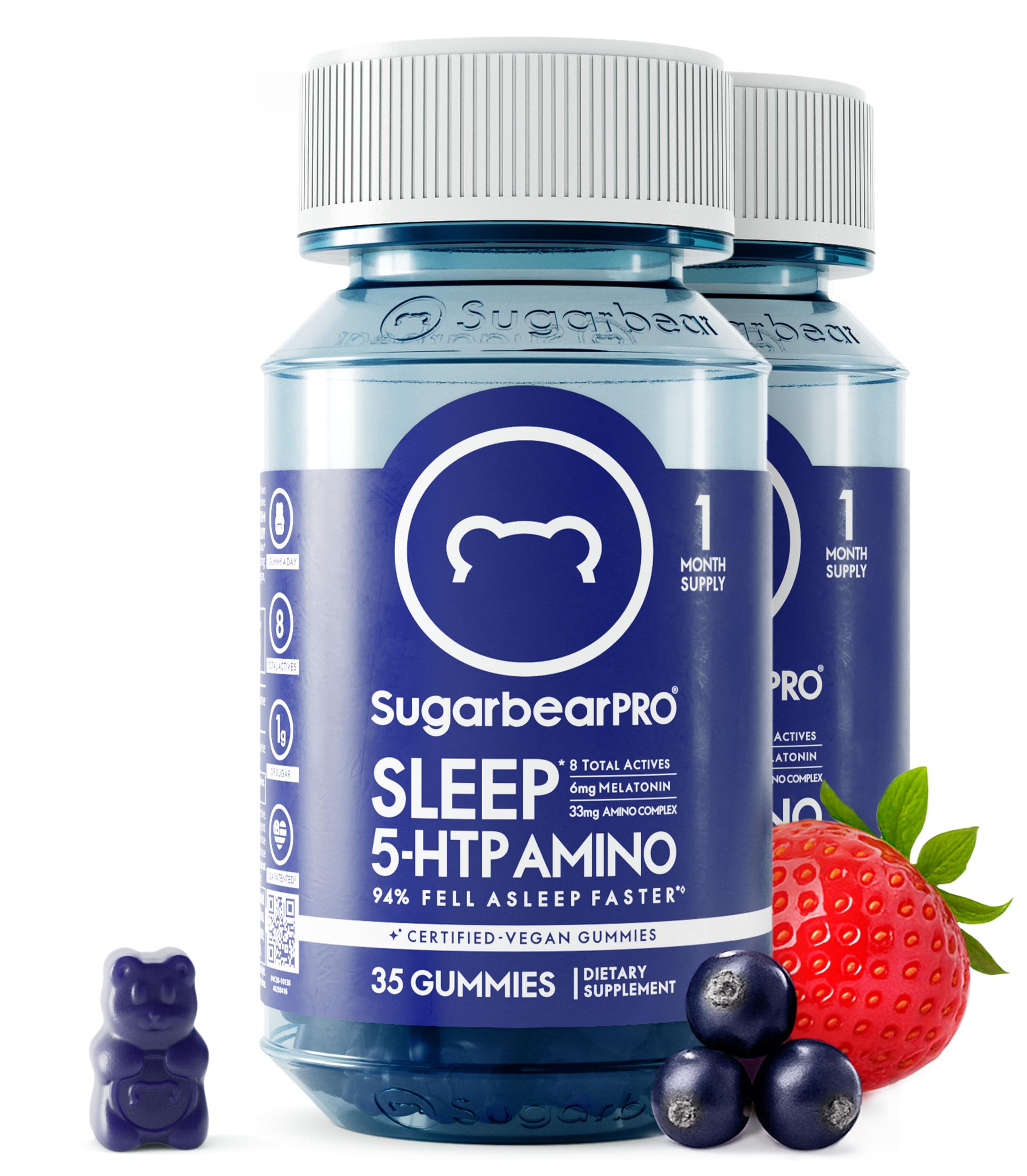 SugarBearPro Sleep Gummy – boîte, routine nocturne facilitée grâce au format pratique