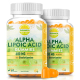 SUGAWITA Acide alpha-lipoïque: gommes citron pour énergie et métabolisme.