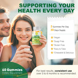 Goût citron SUGAWITA: gomme savoureuse pour une prise quotidienne facile.