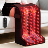 Suhzf: thérapie lumière rouge sur les pieds, relaxation et circulation.