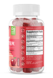SUKU Appley Ever After Gummies, versement bouchon, ouverture facile.