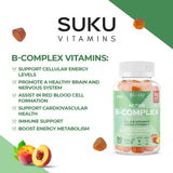 SUKU Complexe B sans sucre calories reduites option compatible céto
