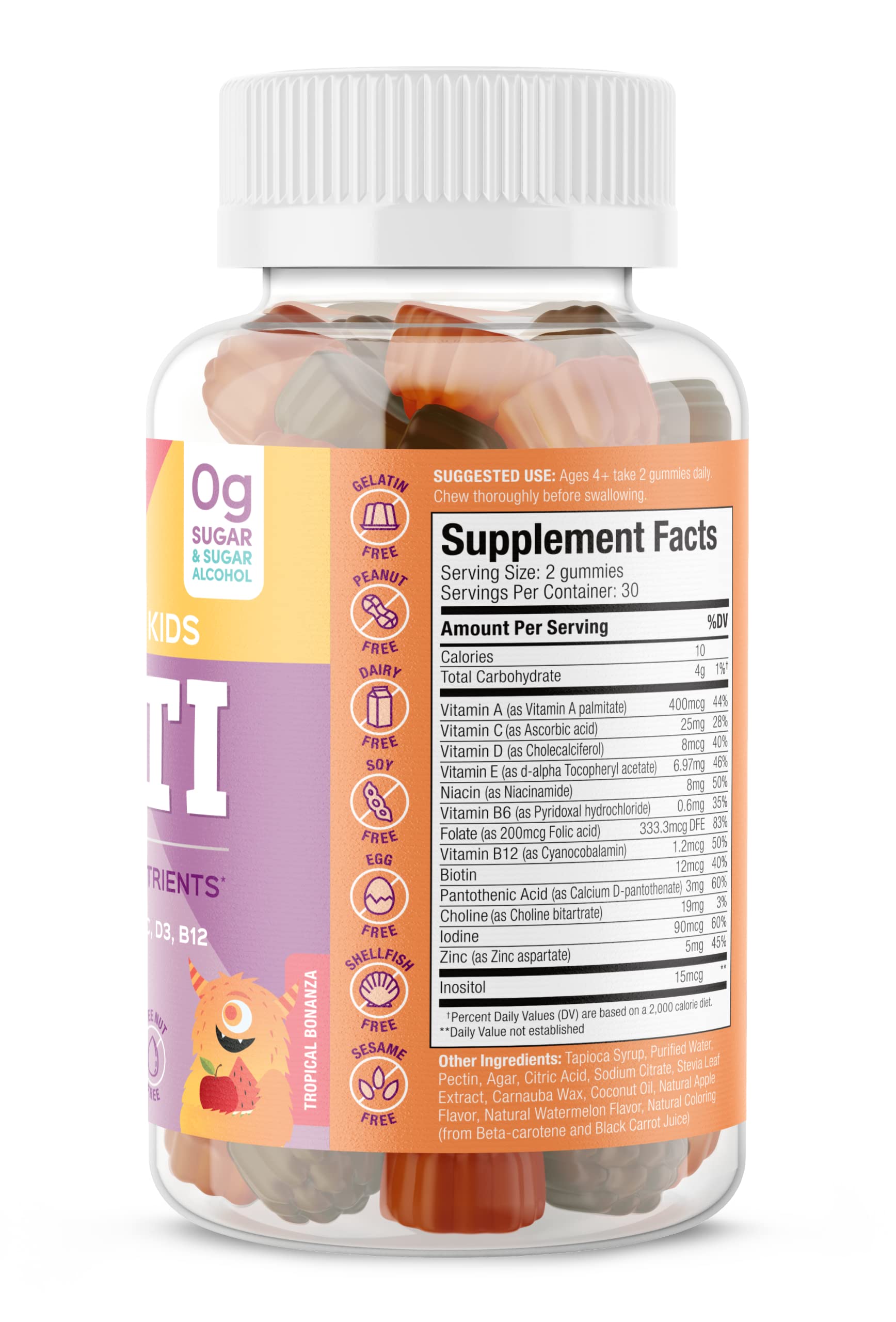 Gommes SUKU saveur fruits tropicaux, plaisir quotidien et énergie.