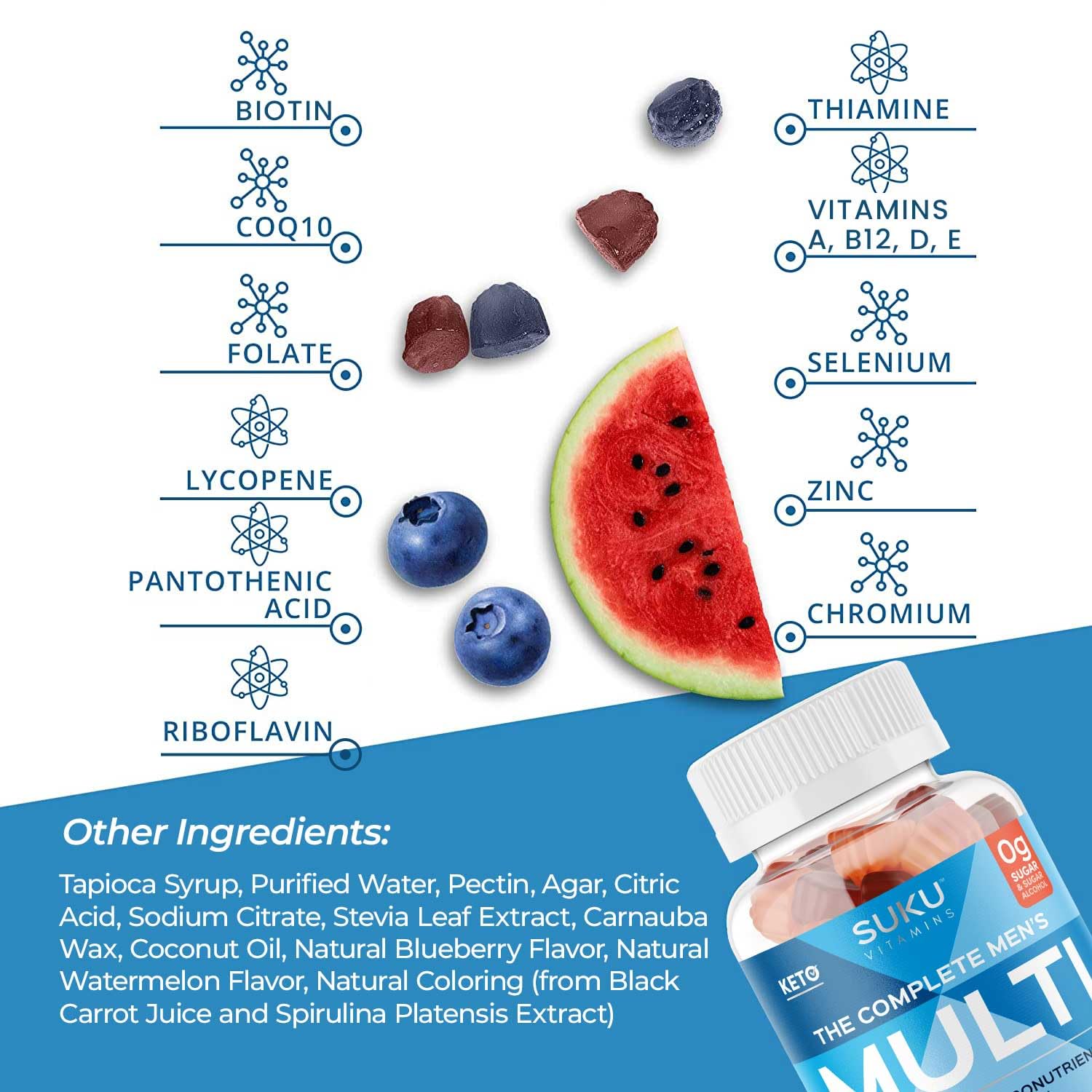 SUKU Prostate — lycopene et CoQ10 pour le soutien cardio-prostate