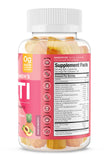 SUKU VITAMINS Complete Femmes – Gommes ananas pêche au goût fruité naturel