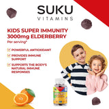 Gommes sans gluten SUKU, adaptées pour les enfants sensibles.