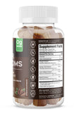 Ingrédients SUKU Vitamins avec champignons adaptogènes, potentiels soutiens pour l’attention.