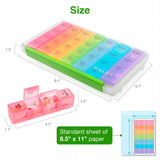 Sukuos design transparent permet de vérifier le contenu sans ouvrir.