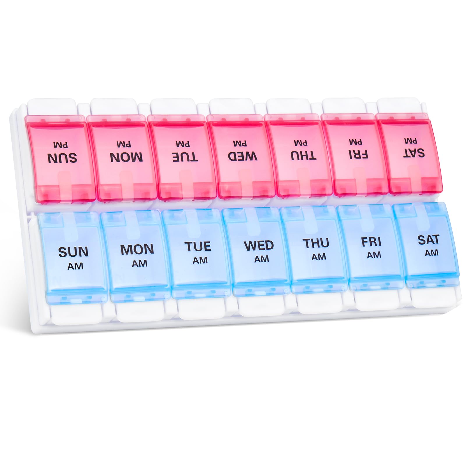 Planificateur Sukuos pilules hebdomadaire AM/PM pour routine claire