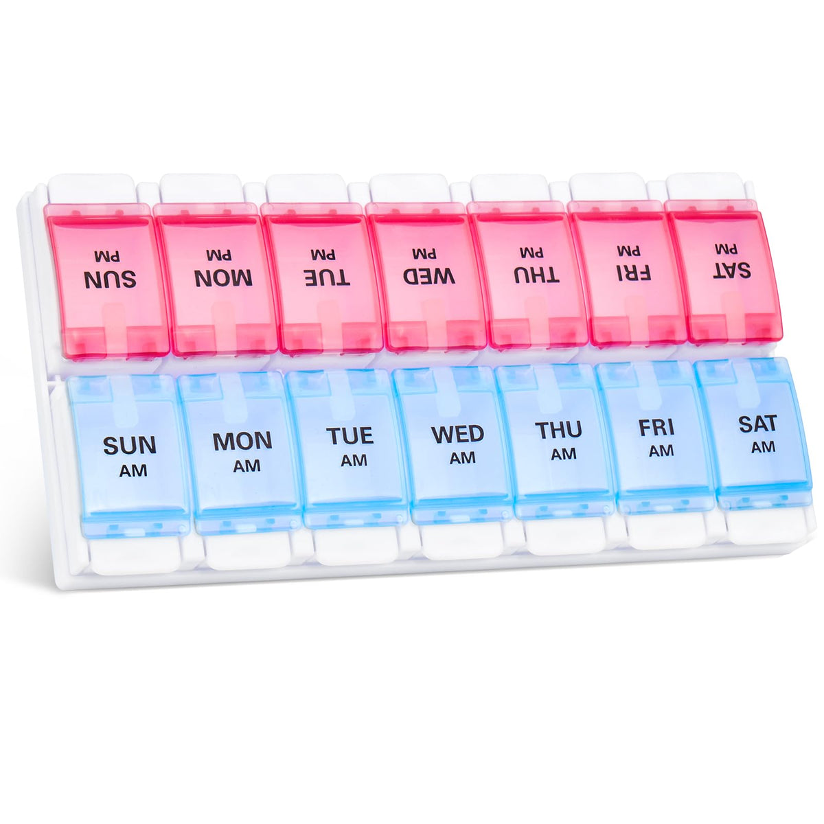 Planificateur Sukuos pilules hebdomadaire AM/PM pour routine claire