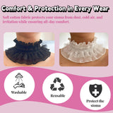Sulis chen cache-trachéostomie dentelle blanc: style élégant et intimité