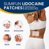 Sumifun lidocaïne 4% patch épaule, soutien discret lors des activités.