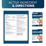 Sumifun patch lidocaïne 4% sans parfum, utilisation discrète et pratique partout.