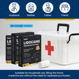Sumifun lidocaïne 4% patch torse, adhérence simple et efficace.