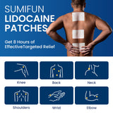 Patch Sumifun lidocaïne 4% grande couverture pour zones plus larges