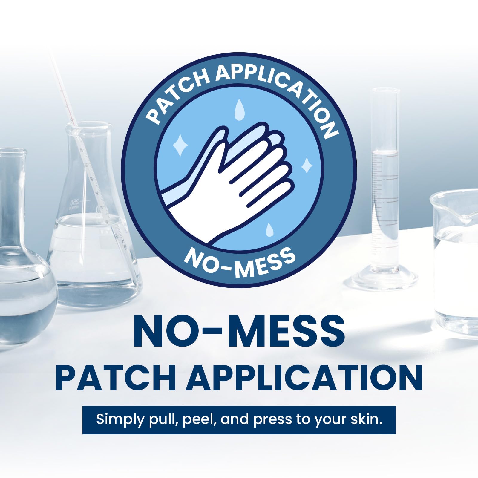 Adhérence renforcée du patch Sumifun lidocaïne 4% en action