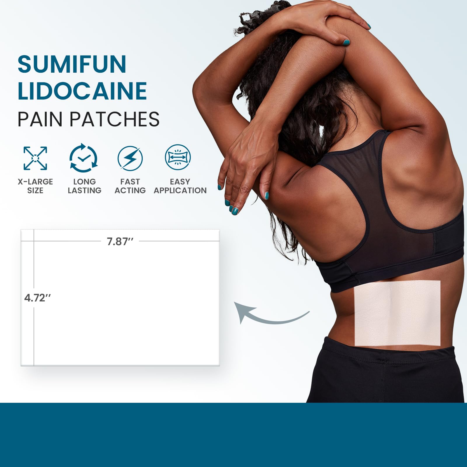 Application rapide et précise d’un pansement Sumifun grand format
