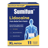 Pansement Sumifun grand format lidocaïne couvrant lombaire pour soulagement ciblé