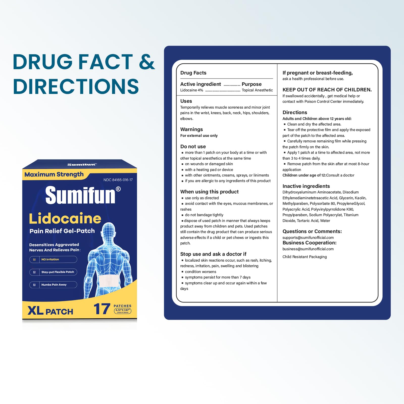 Pack Sumifun de 17 patches pour un mois