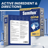 Patch Sumifun Genou – sans ibuprofène, option sûre pour le genou.