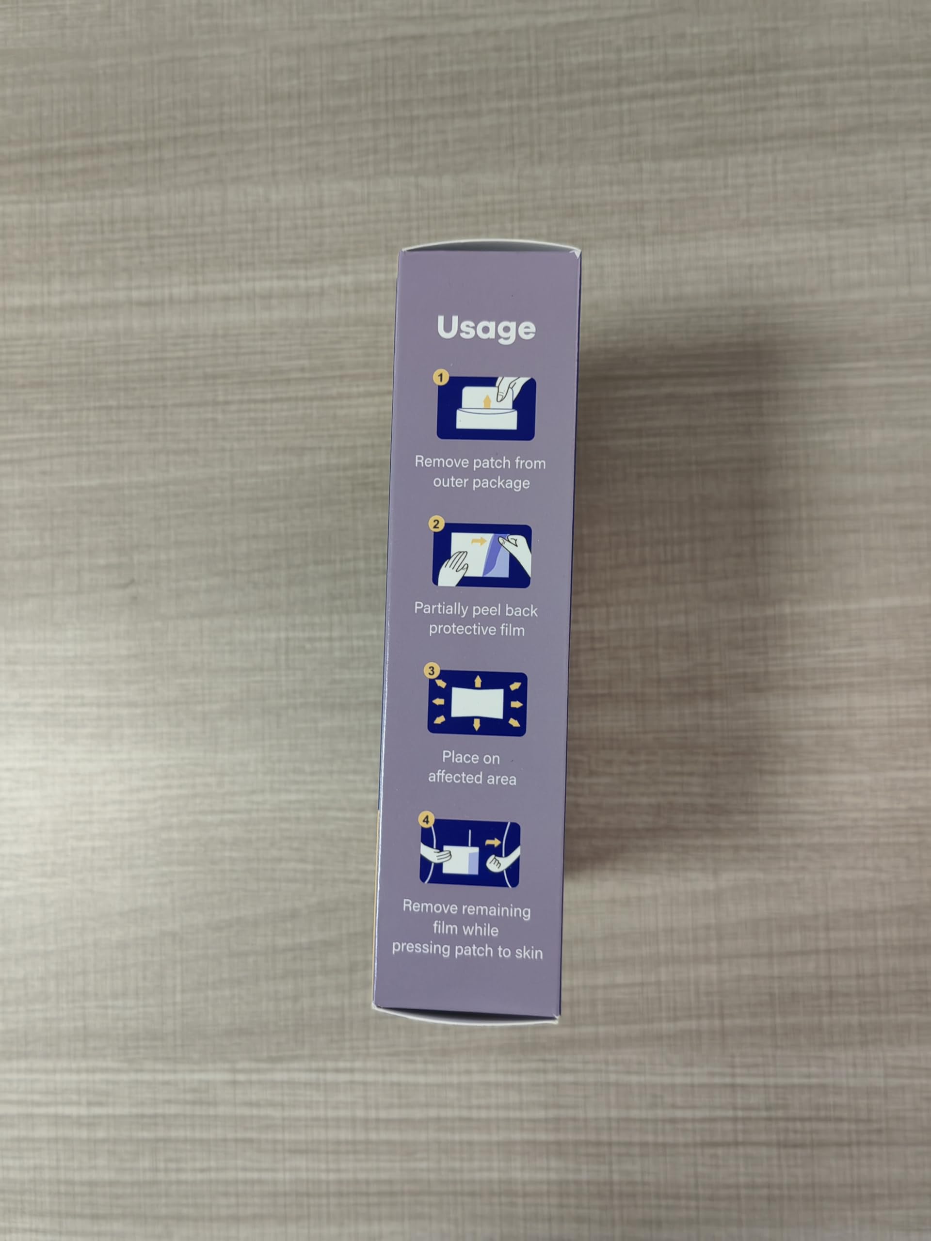 Patch Sumifun lidocaïne 4% pour coudes confort lors d'activités