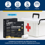 Sumifun patch lidocaïne 4% sur la nuque pour soulagement local.