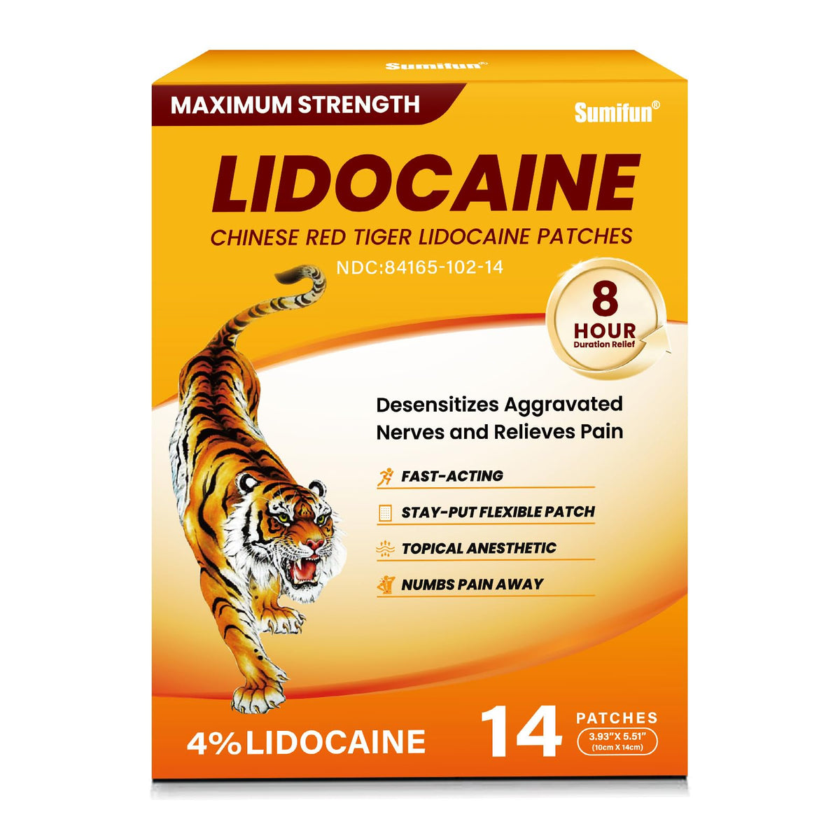 Sumifun patch lidocaïne – soulagement rapide sans odeur pour muscles sollicités