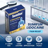 Patch Sumifun XL couvrant le dos et les omoplates pour une zone ciblée.