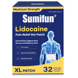 Sumifun XL patch lidocaïne, vue dos, soulagement localisé sur le dos.