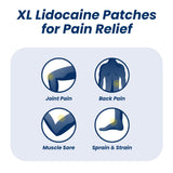 Sumifun XL Patch Lidocaïne utilisation discrète – relief sans odeur.