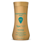 Bouteille Summer's Eve Spa Renewing Jasmine prête pour le soin intime quotidien.