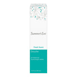 Summer's Eve Douche Fraîche: Bouteille légère et réduction d'odeur, sensation de propreté.