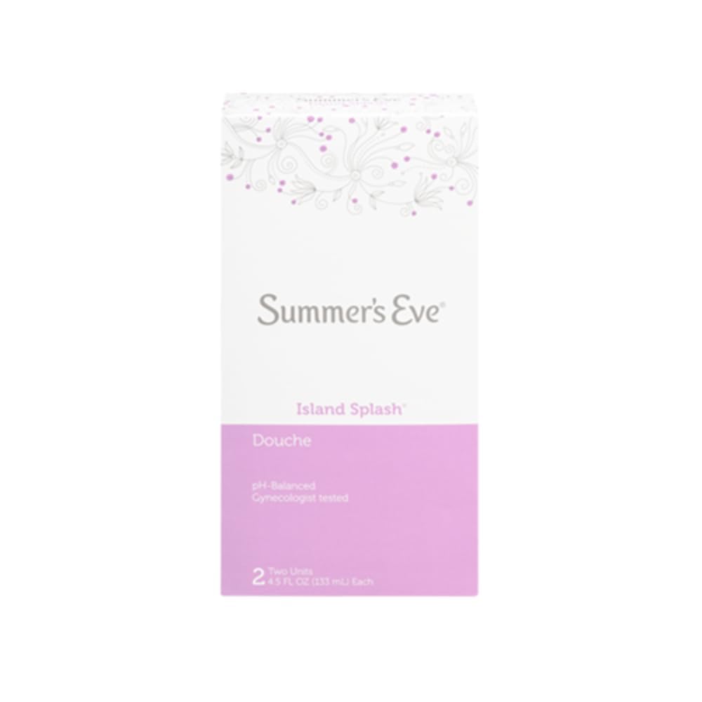 Summer's Eve Island Splash: bouteille 4,5 oz pour une expérience douce et fraîche.