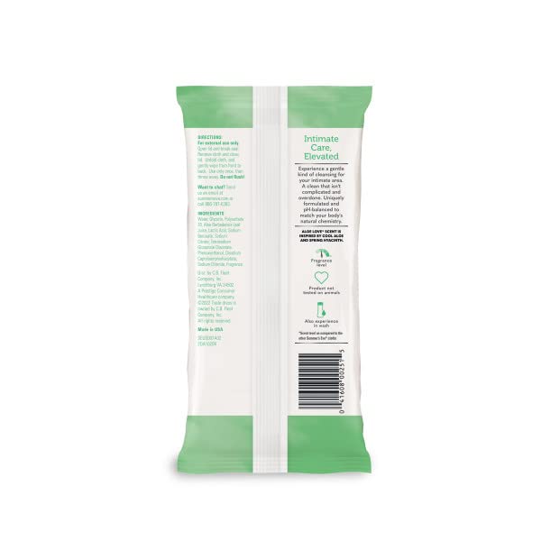 Confort et hygiène quotidiens avec Summer's Eve Aloe Love