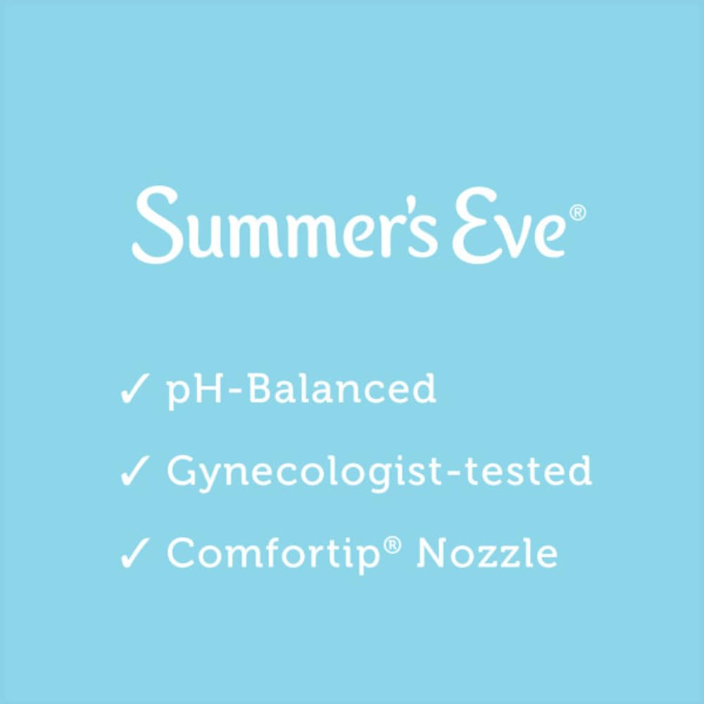 Formule équilibrée en pH pour le confort intime quotidien avec Summer's Eve.