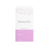 Summer's Eve Douche, ouverture facile, parfum frais d’île pour application rapide.