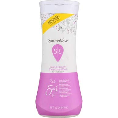 Summer's Eve Island Splash, pack double pratique pour une routine domestique régulière.