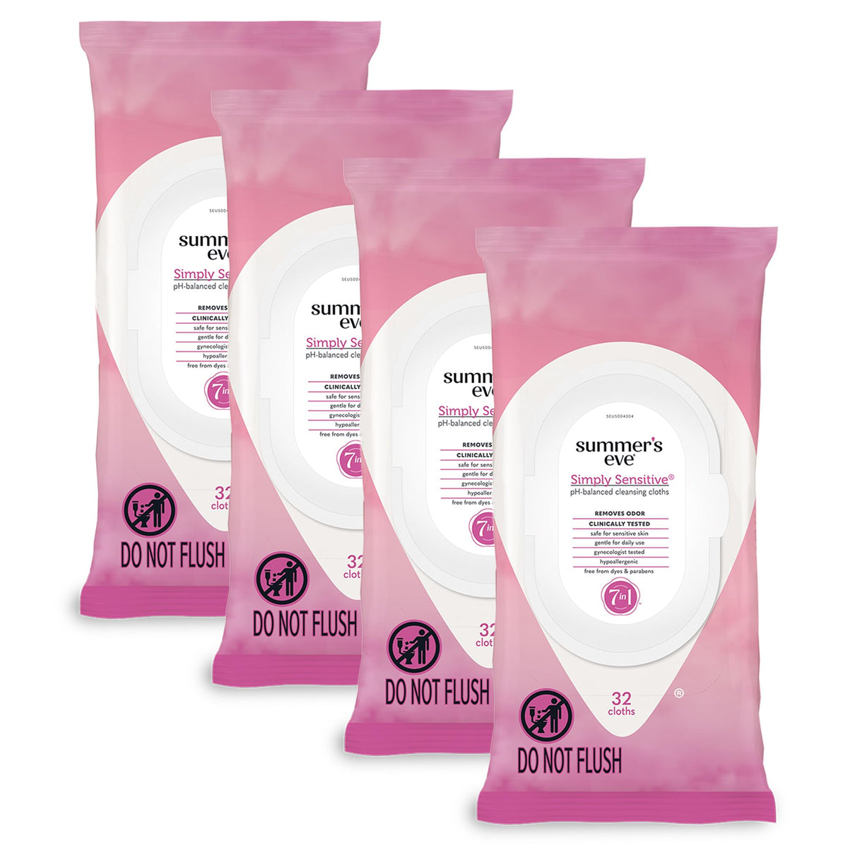 Summer's Eve lingette Simply Sensitive pour une fraîcheur quotidienne en douceur