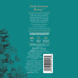 Utilisation quotidienne du Lavage intime Spa Quotien Summer's Eve pour le soin personnel.
