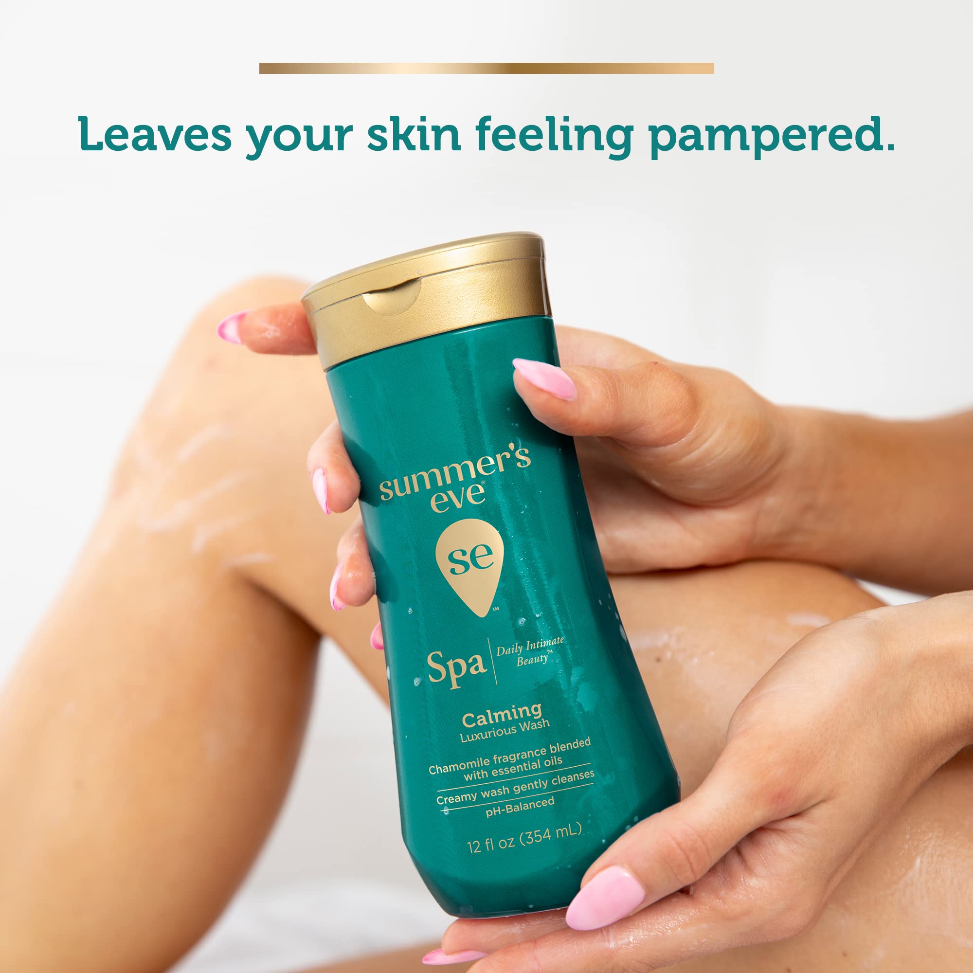 Soin intime quotidien Summer's Eve Spa procurant une sensation douce