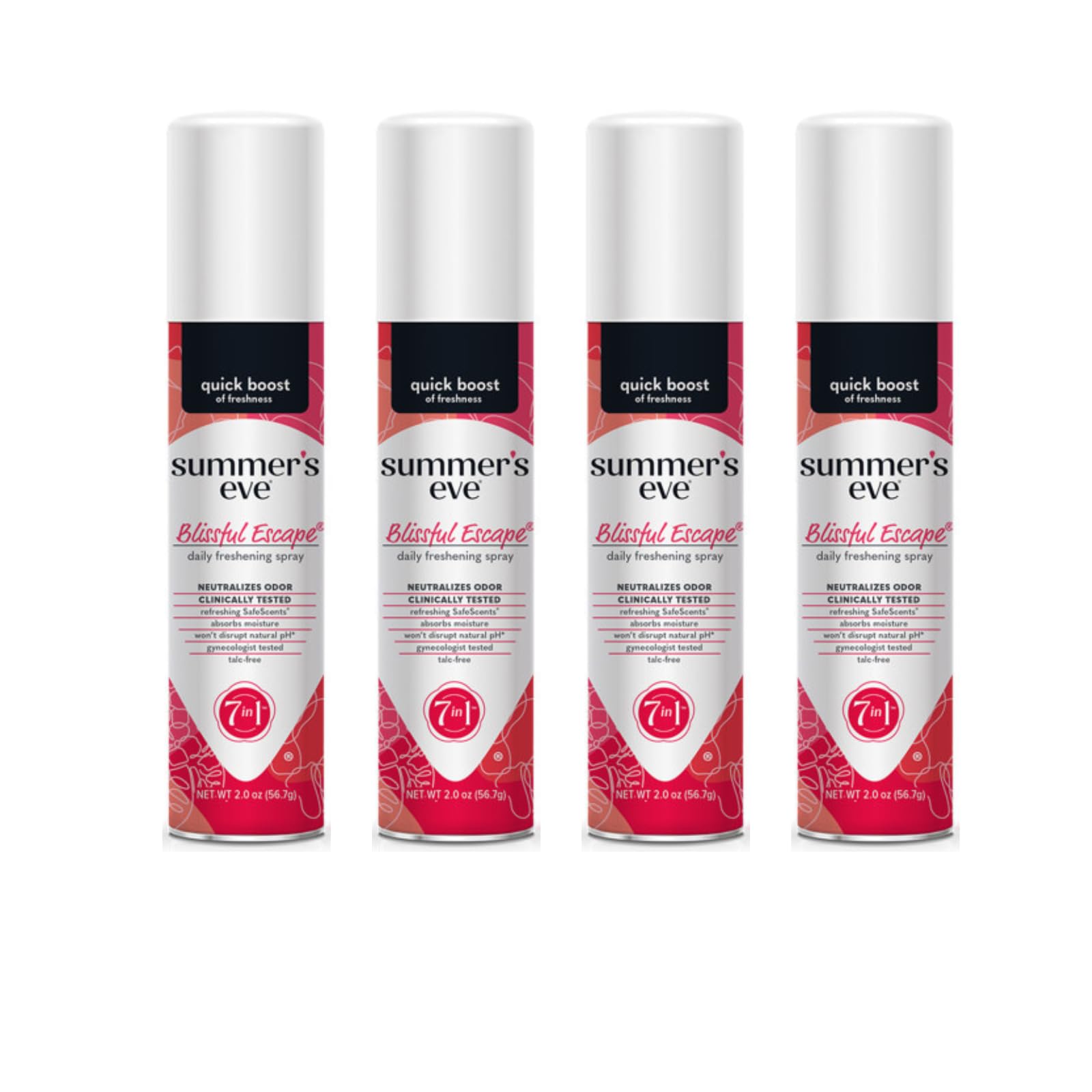 Summer's Eve Blissful Escape – spray frais pour une sensation de propreté au quotidien.