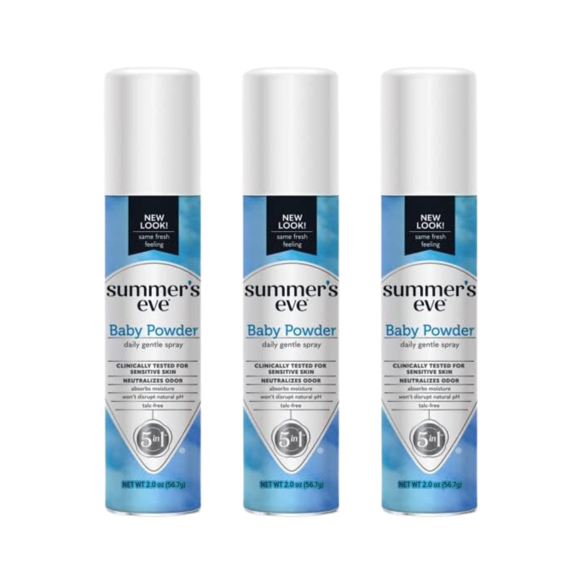 Summer's Eve Spray Fraîcheur Intime, bouteille 59 ml, fraîcheur durable.