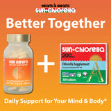 Sun Chlorella Sun Neuro: contexte bien-être et énergie mentale naturelle.